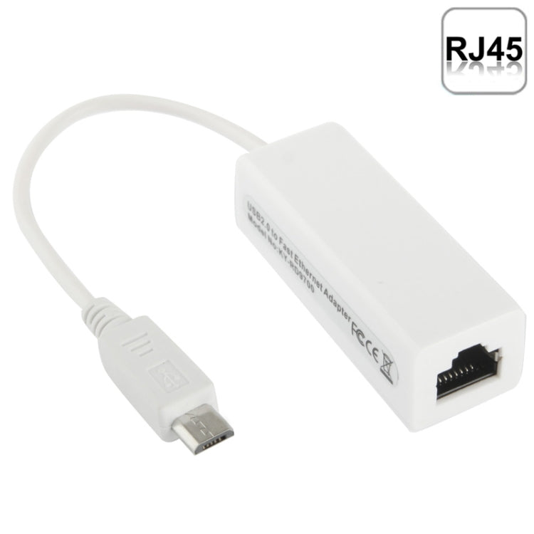 Adattatore Ethernet Micro USB 2.0 20 cm per Tablet e Android TV