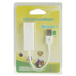 Adattatore Ethernet USB 2.0 per Tablet e Android TV 20 cm