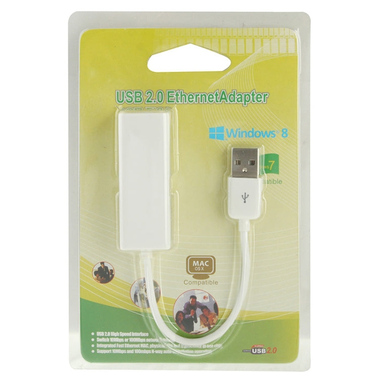 Adattatore Ethernet USB 2.0 per Tablet e Android TV 20 cm