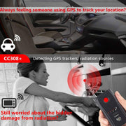 CC308+ Rilevatore di obiettivi per fotocamera multi wireless Rileva segnale di onde radio Rileva dispositivo GSM RF a gamma completa, CC308+