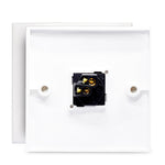 Interruttore elettrico a parete 1 pulsante 86x86 mm