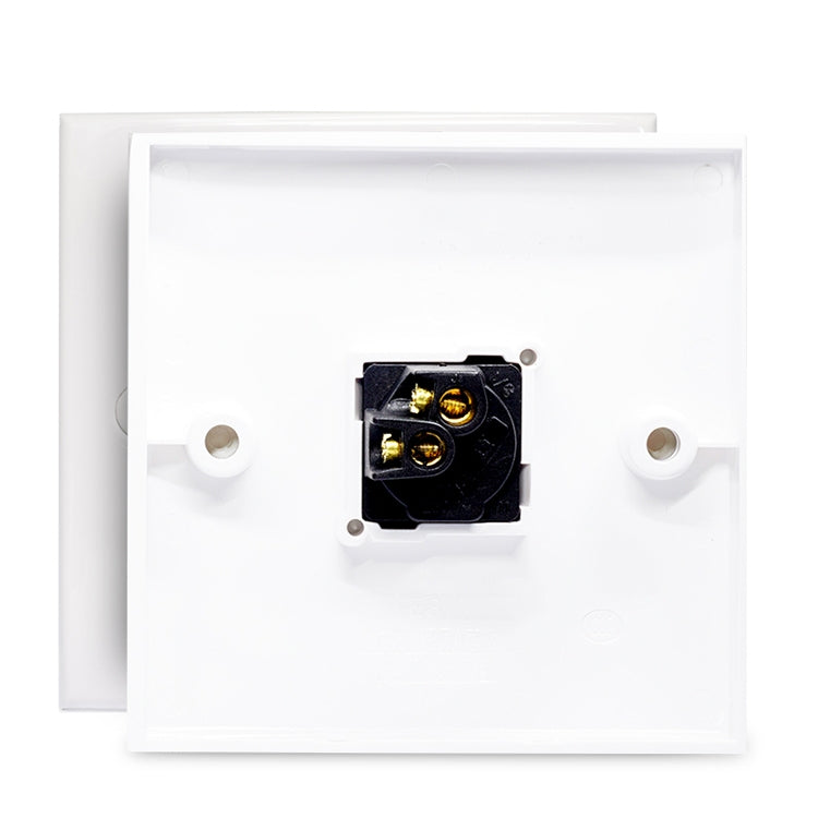 Interruttore elettrico a parete 1 pulsante 86x86 mm