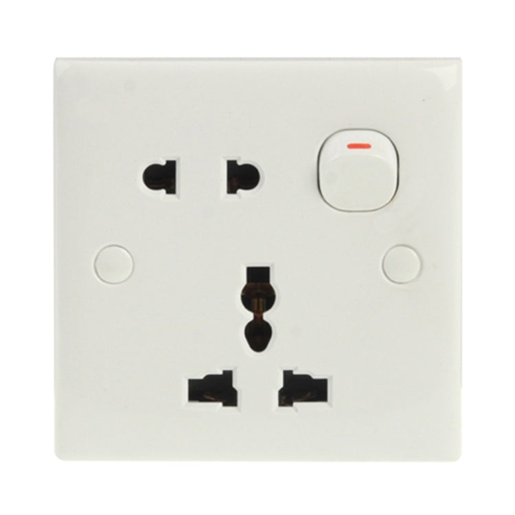 Interruttore e presa elettrica a muro con 1 interruttore e 2 pres