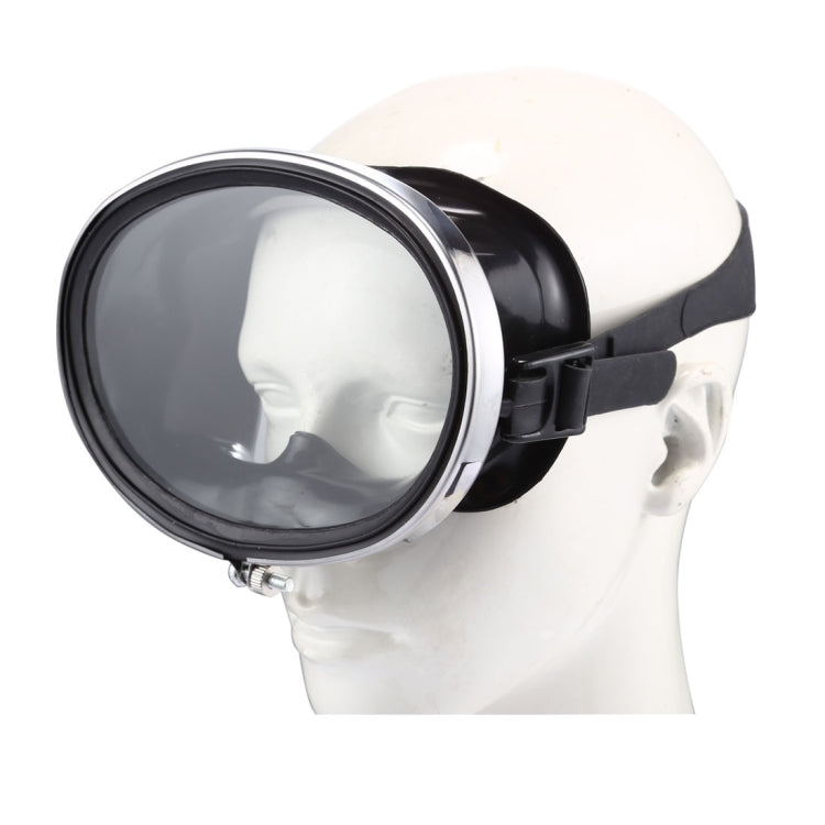 Raccordo per immersione con occhiali galleggianti standard ad ampia vista, Dive Fitting(Black)