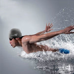 Cuffia da nuoto / cappello da nuoto in silicone elastico in stile colore puro, SC509 Pink, SC301 White, SC306 Dark Blue, SC302 Yellow, SC309 Purple, SC601 Grey, SC208 Black, SC605 Baby Blue, SC310 Orange