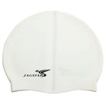 Cuffia da nuoto / cappello da nuoto in silicone elastico in stile colore puro, SC509 Pink, SC301 White, SC306 Dark Blue, SC302 Yellow, SC309 Purple, SC601 Grey, SC208 Black, SC605 Baby Blue, SC310 Orange