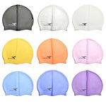 Cuffia da nuoto / cappello da nuoto in silicone elastico in stile colore puro, SC509 Pink, SC301 White, SC306 Dark Blue, SC302 Yellow, SC309 Purple, SC601 Grey, SC208 Black, SC605 Baby Blue, SC310 Orange