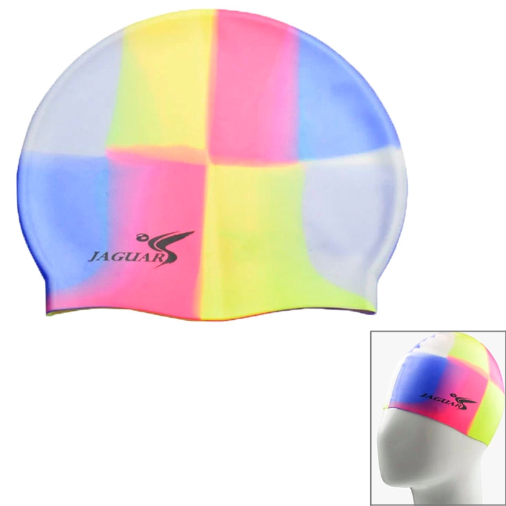 Cuffia da nuoto impermeabile in silicone elastico
