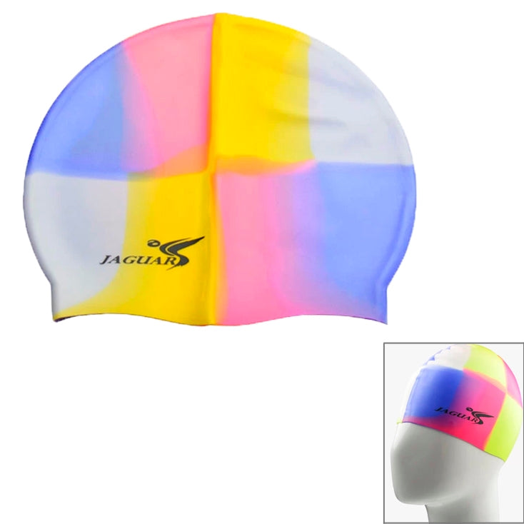 Cuffia da nuoto impermeabile in silicone elastico