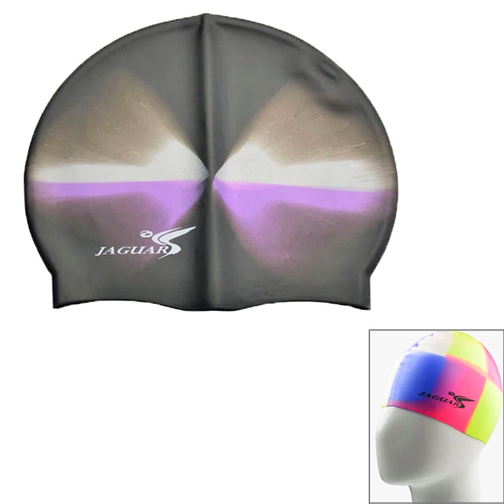 Cuffia da nuoto impermeabile in silicone elastico