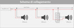 Diffusore audio da incasso 503 compatibile Living International 6970597469358 TOT-831 N S405