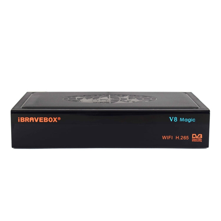 iBRAVEBOX V8 MAGIC Misuratore di segnale satellitare digitale, supporto H.265+DVB-S/S2 e IPTV, presa americana, US Plug