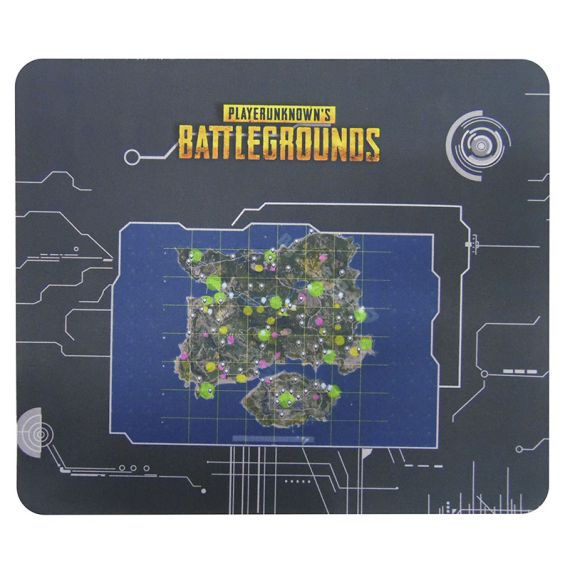 Tappetino Mouse 29x25cm PlayerUnknown's Battlegrounds Mappa