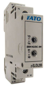 Doppio Indicatore luminoso modulare - 220V 2W - Giallo - Verde