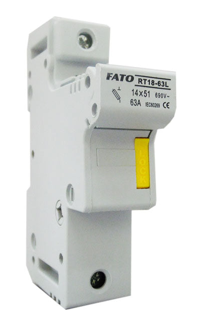 Portafusibile RT18-63L AC 63A Fato