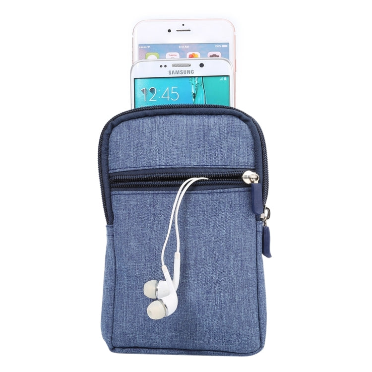 Custodia in pelle stile jeans universale 19x13x3 cm