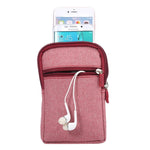 Custodia in pelle stile jeans universale 19x13x3 cm