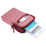 Custodia in pelle stile jeans universale 19x13x3 cm