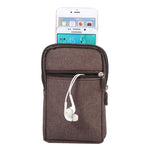 Custodia in pelle stile jeans universale 19x13x3 cm