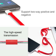 Per cavo dati da USB a tipo C per ricarica flash del telefono OnePlus, lunghezza: 1 m
