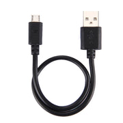 Cavo di ricarica da micro USB a USB 2.0 a 2 core e 20 fili di rame, lunghezza del cavo: circa 30 cm