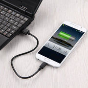 Cavo di ricarica da micro USB a USB 2.0 a 2 core e 20 fili di rame, lunghezza del cavo: circa 30 cm