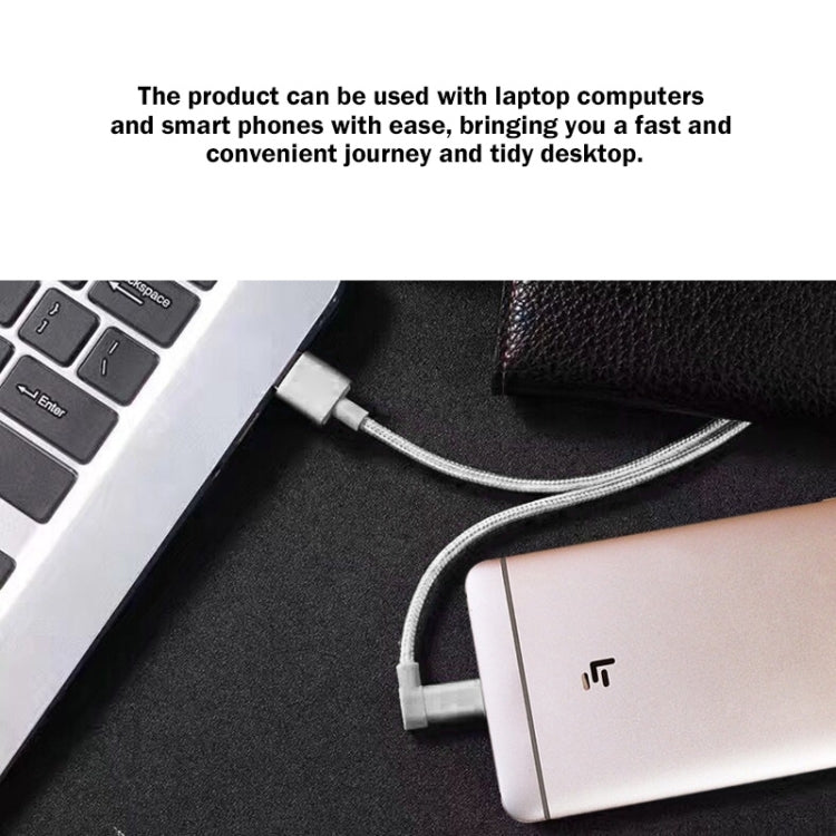 Cavo USB-C 3.1 a USB 2.0 1,2 m 2A a gomito