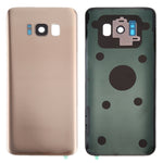 Per Galaxy S8 / G950 Cover posteriore batteria con copriobiettivo fotocamera e adesivo, ForGalaxy S8, For Samsung Galaxy S8 (Lens & Adhesive), For Samsung Galaxy S8 Lens Cover, For Galaxy S8 Lens Cover, For Galaxy S8 with Camera Lens
