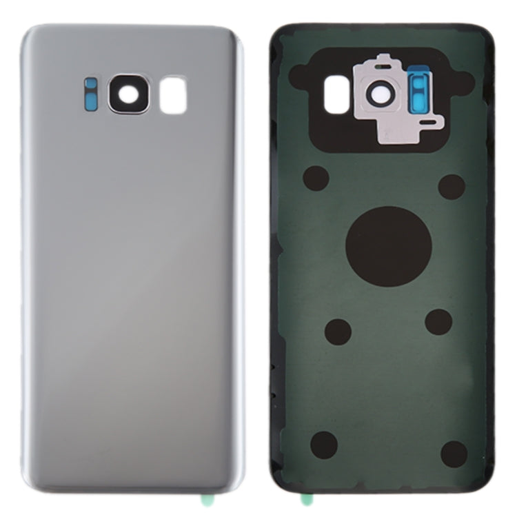 Per Galaxy S8 / G950 Cover posteriore batteria con copriobiettivo fotocamera e adesivo, ForGalaxy S8, For Samsung Galaxy S8 (Lens & Adhesive), For Samsung Galaxy S8 Lens Cover, For Galaxy S8 Lens Cover, For Galaxy S8 with Camera Lens