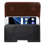 Custodia smartphone in vera pelle 5,2" con stecca girevole