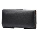 Custodia smartphone in vera pelle 5,2" con stecca girevole