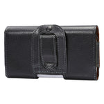Custodia smartphone in vera pelle 5,2" con stecca girevole