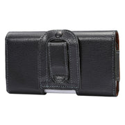 Custodia smartphone in vera pelle 5,2" con stecca girevole