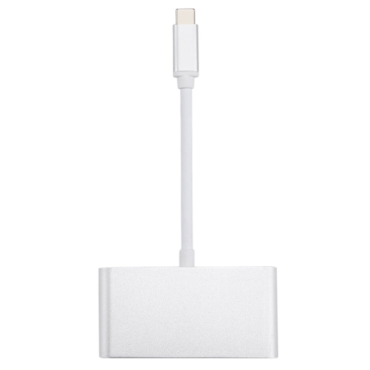 Hub USB-C 4 in 1 con 3 porte USB 3.0 e Type-C