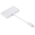 Hub USB-C 4 in 1 con 3 porte USB 3.0 e Type-C