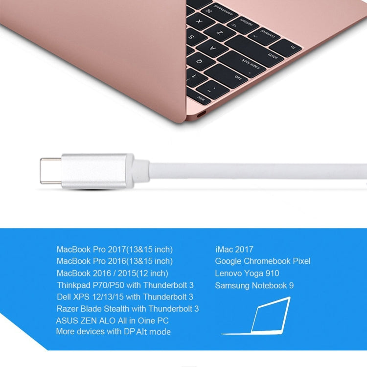 Hub USB-C 4 in 1 con 3 porte USB 3.0 e Type-C