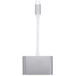 Adattatore USB-C a VGA e HDMI femmina 2 in 1