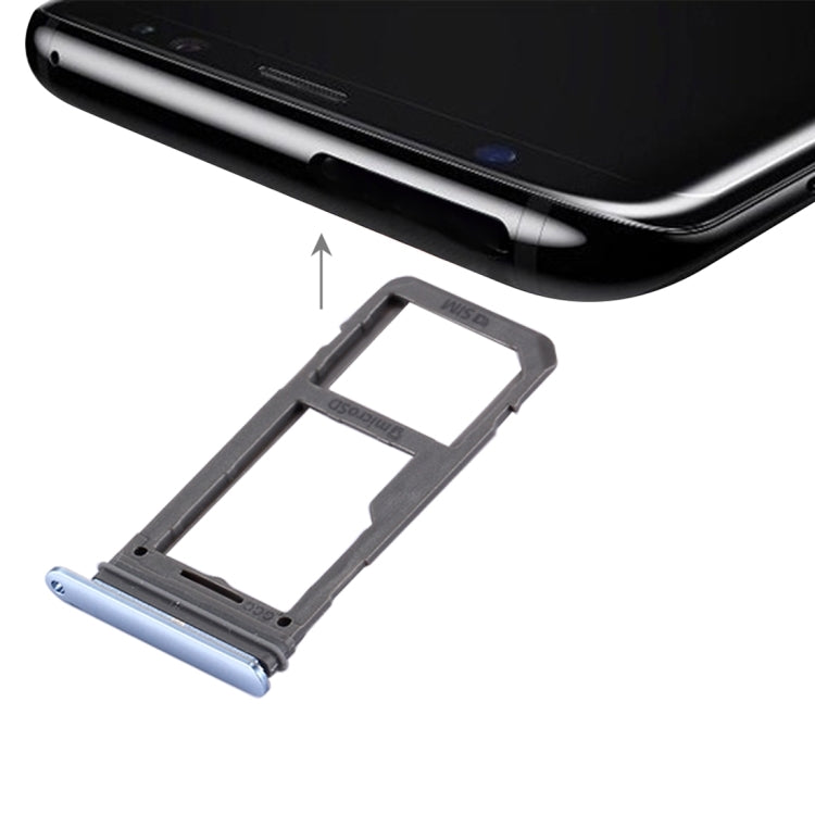 For Galaxy S8 SIM Card Tray + Micro SD Tray, For Samsung Galaxy S8, For Galaxy S8, For Galaxy S8 Grey, For Galaxy S8 Pink