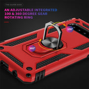 Custodia antiurto TPU+PC per Samsung Galaxy S10 con supporto rota