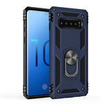 Custodia antiurto TPU+PC per Samsung Galaxy S10 con supporto rota