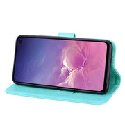 Custodia portafoglio in pelle PU rosa per Galaxy S10e