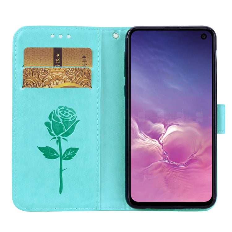 Custodia portafoglio in pelle PU rosa per Galaxy S10e