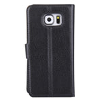 Custodia portafoglio in pelle per Galaxy S6 con slot carte