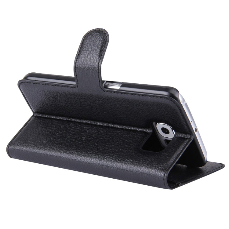 Custodia portafoglio in pelle per Galaxy S6 con slot carte