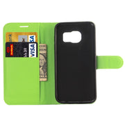 Custodia portafoglio in pelle Galaxy S7 con slot carte