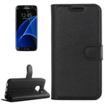 Custodia portafoglio in pelle per Galaxy S7 Edge