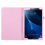 Custodia in pelle con supporto per Galaxy Tab A 10.1 T580