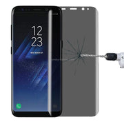 Pellicola vetro temperato 9H privacy per Galaxy S8+ 3D curva