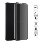 Pellicola vetro temperato 9H privacy per Galaxy S8+ 3D curva