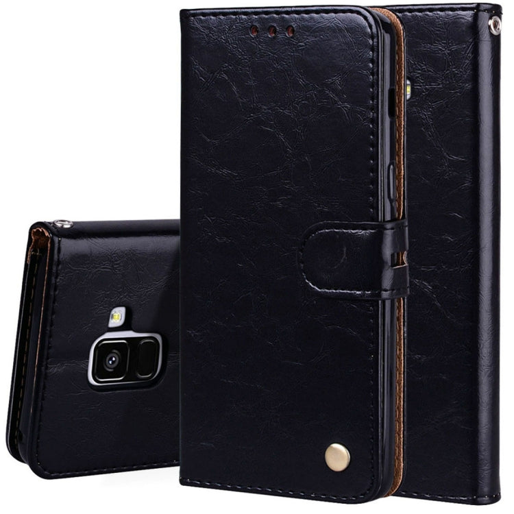 Custodia portafoglio in pelle per Galaxy A8 2018